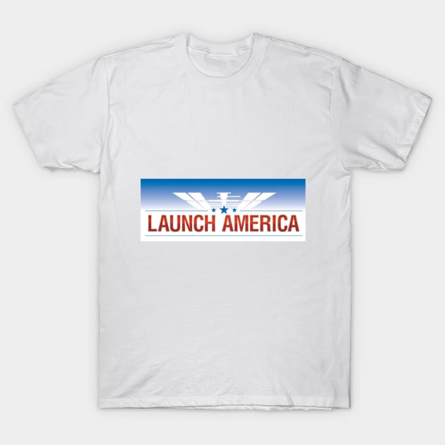 Launch America T-Shirt by zebra13